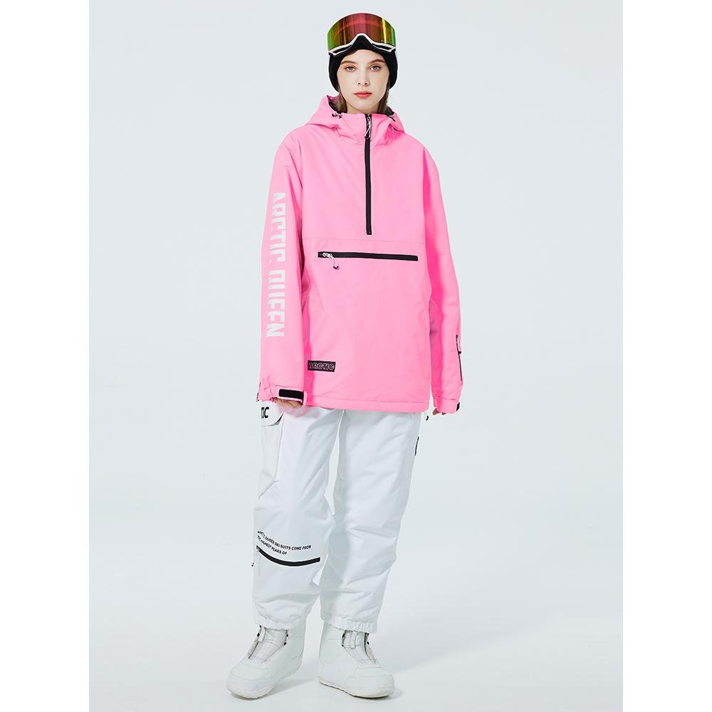 New skating hoodie suit for men and women, winter wind and water-proof, two-board ski suit suit