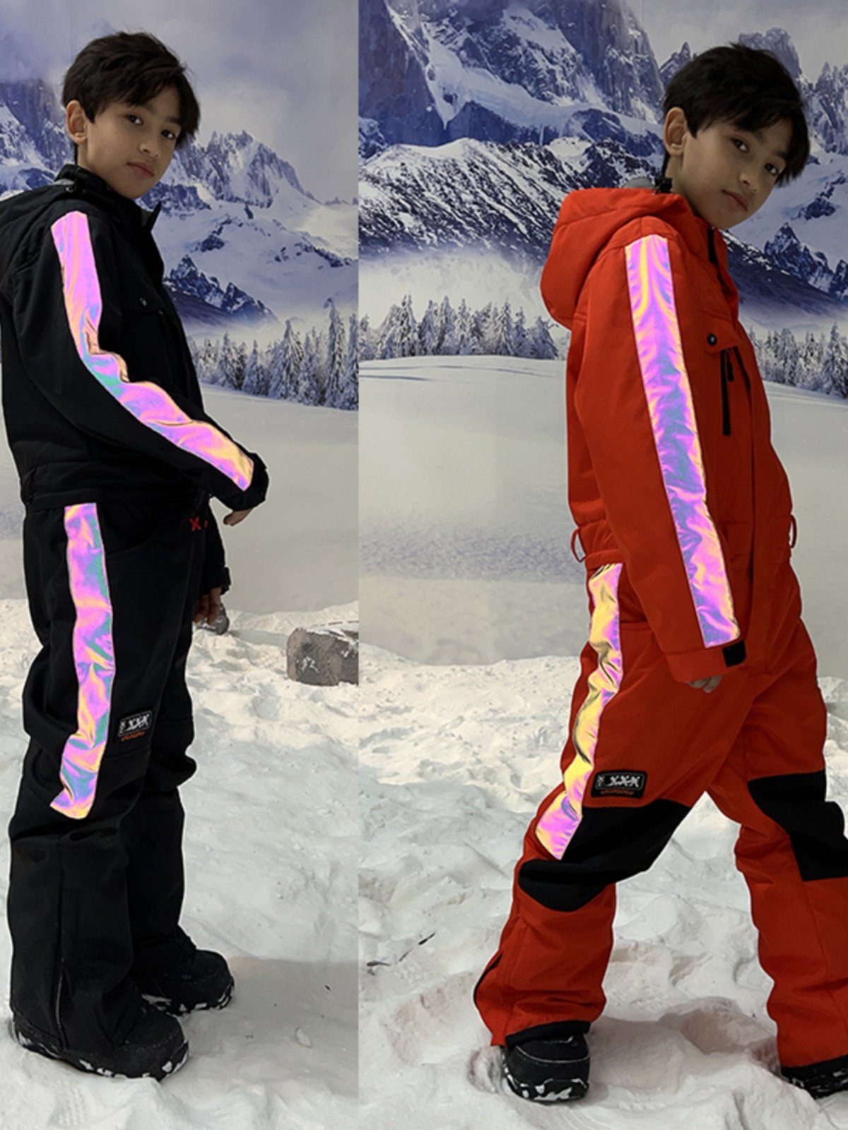 XXXsnow new XXXsnow with cotton children's skiing suit and SWAT children's waterproof 15K ski clothes, men and women