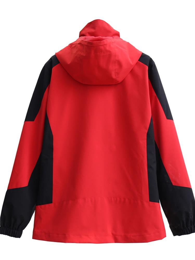 Two pairs of velvet and thick waterproof gas can be removed by three in each of Jordan's winter exterior