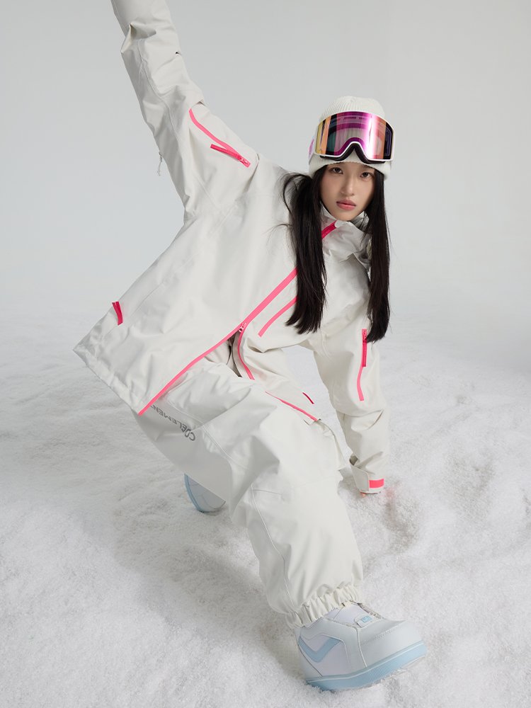 COLD-ELEMENT SINGLE-SKINNED AMERICAN SKIING SUIT FOR THE AUTUMN AND WINTER 3L MEN IN SNOW COATS AND PANTS