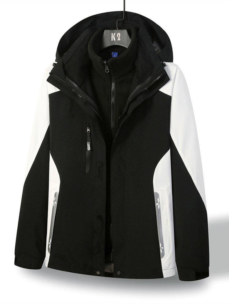 Dicannon's winter exterior assault suit, three men and one woman can break down two pairs of velvet and thick windproof water