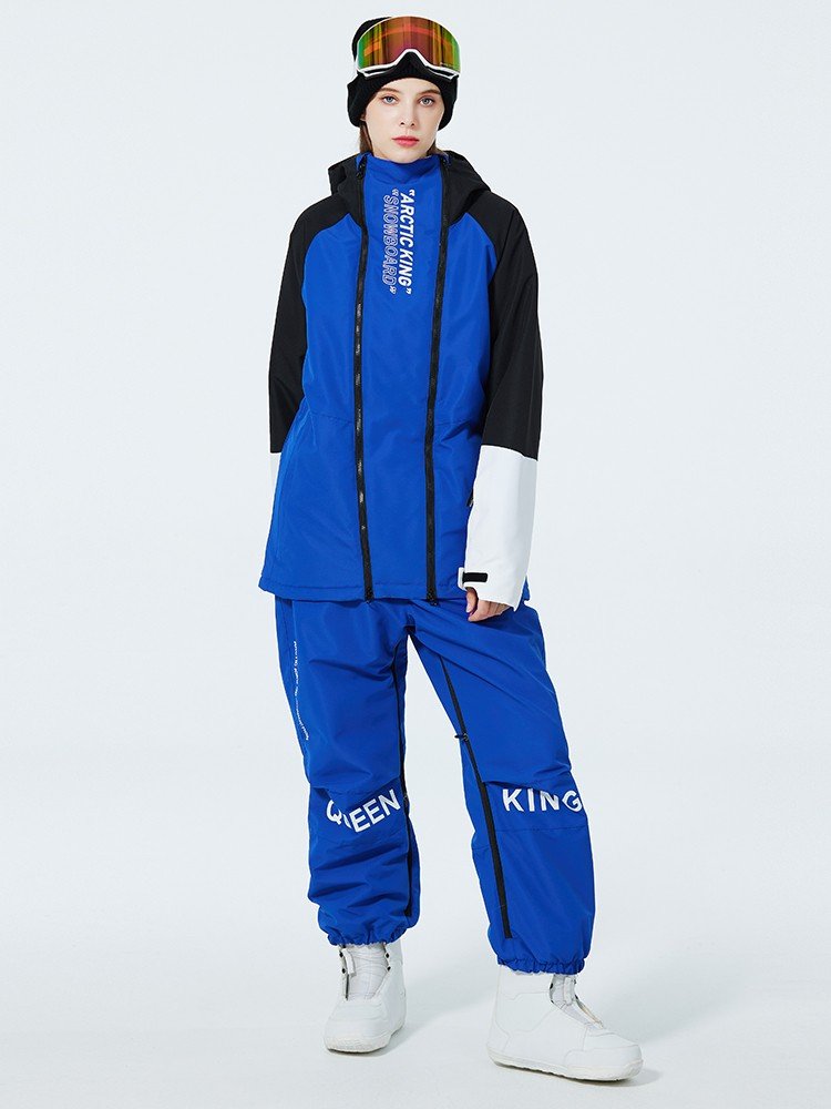 New winter couple's single-board double-board ski suit, full of men and women's waterproof and loose skis