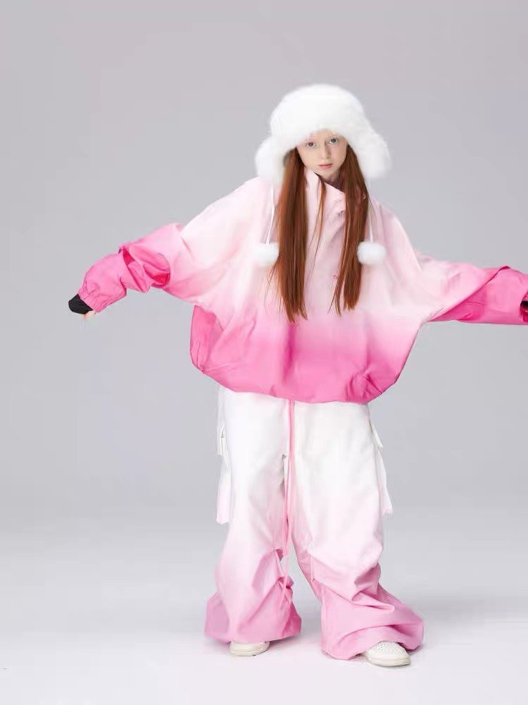 General's skiing suit, Chill White Gradient powder suit, code S, up to 170