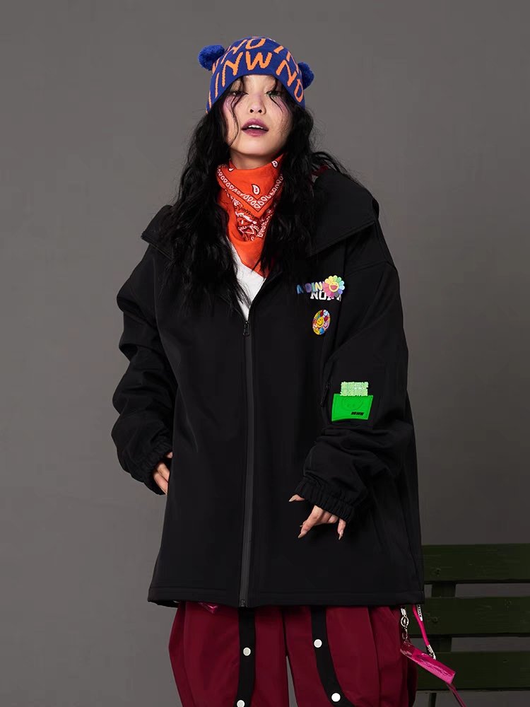 FreeSpin's new NO1NW suit, waterproof jacket, double-boarded, velvet ski warm