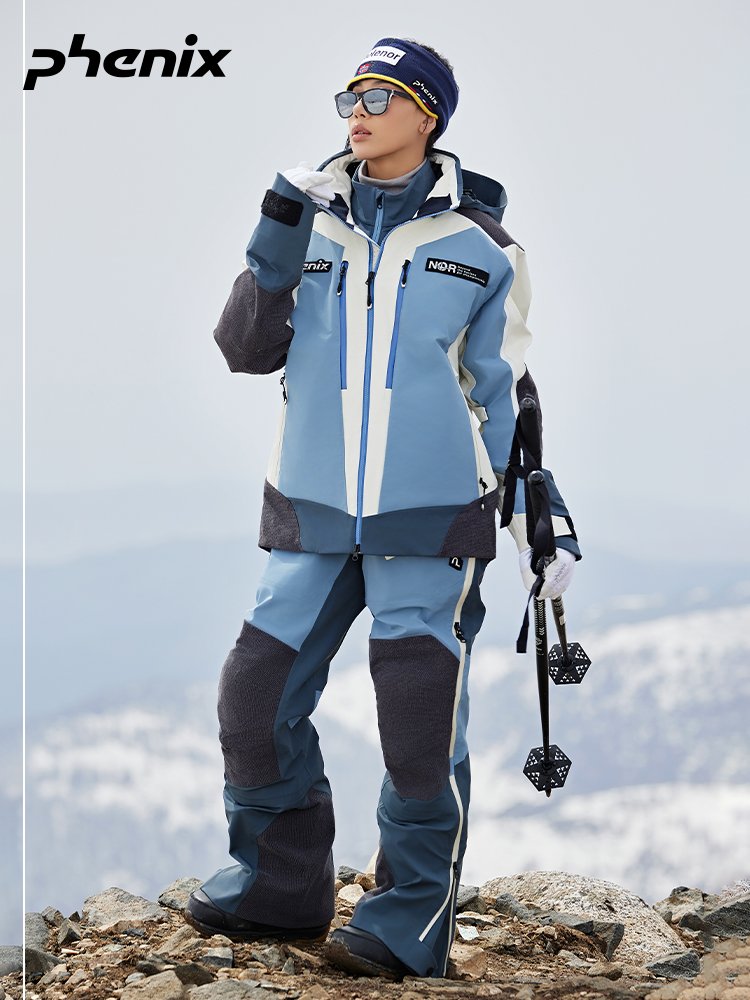 Phenix Phoenix Norge's new man's skating suit, a waterproof, outdoor warmer jacket