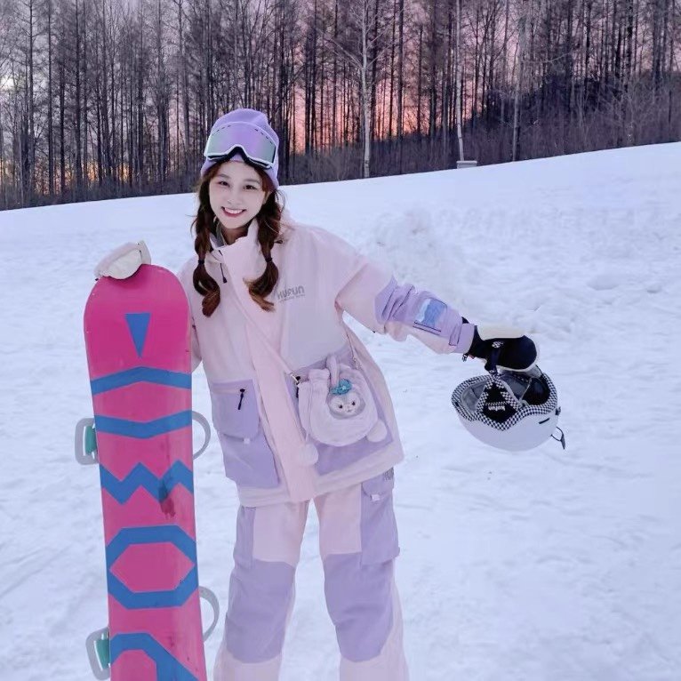 The long white hill skis are leased, the coolest new skating suit is co-mingled, windproof, waterproof