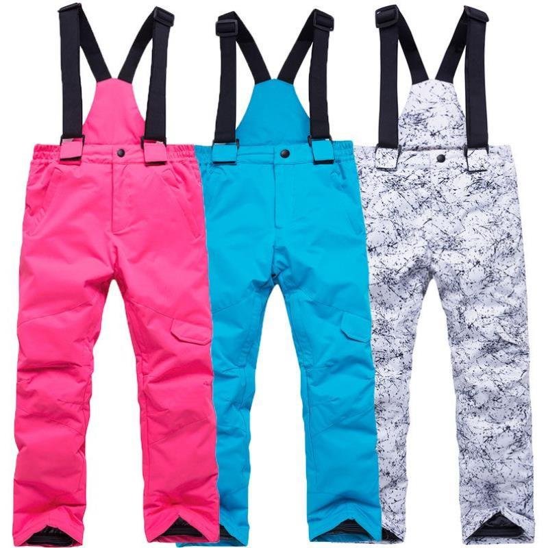 New paragraph 2023 with heavy protection against puddle-skin-skin-skin pants for boys and girls in their outdoor exercise to keep their children warm