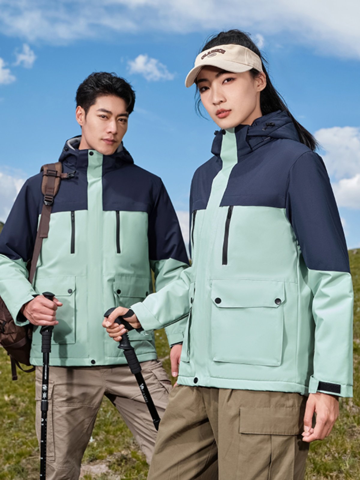 The graphite corset is customised for outdoor heating and recreation