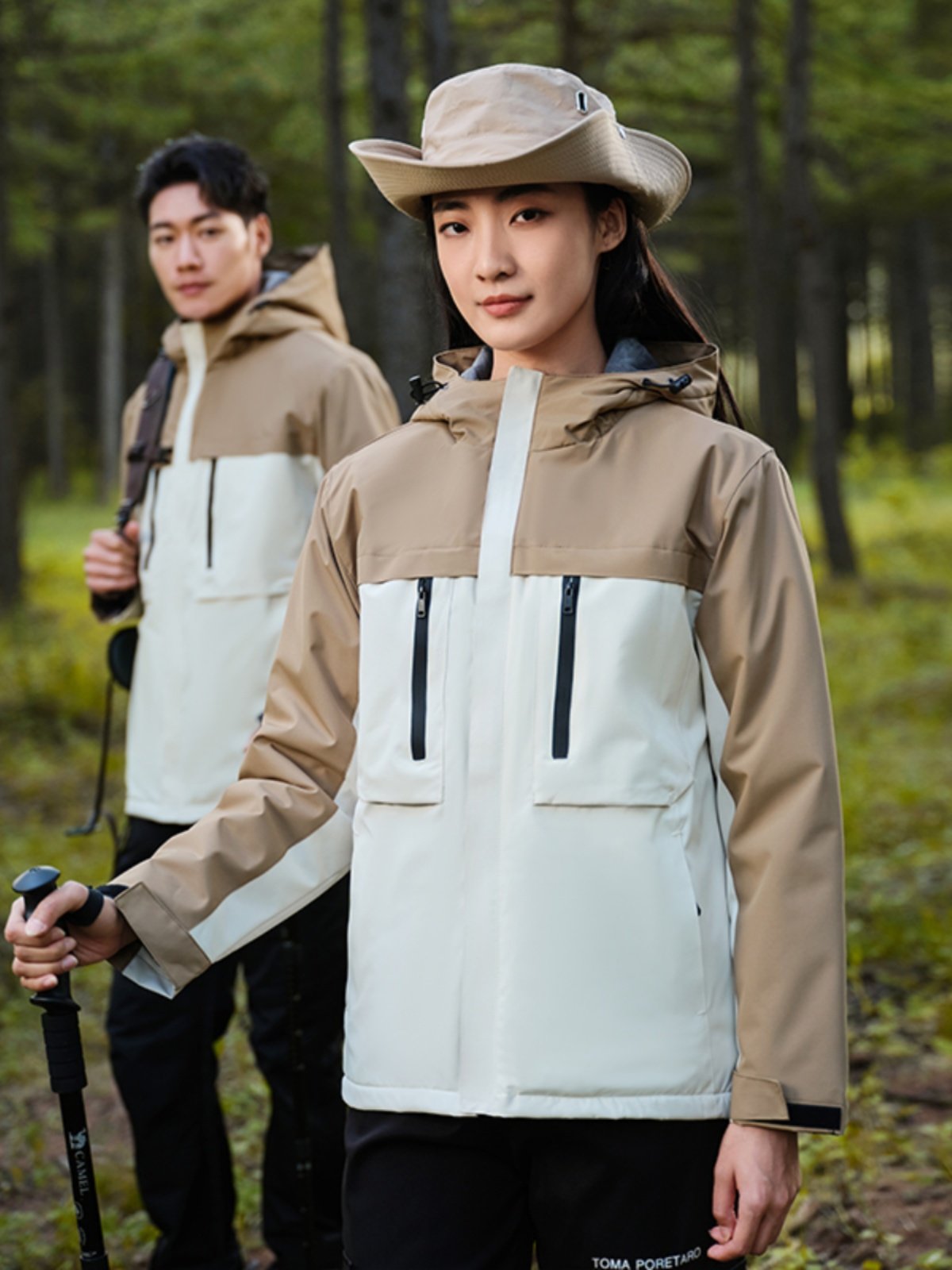 The graphite corset is customised for outdoor heating and recreation