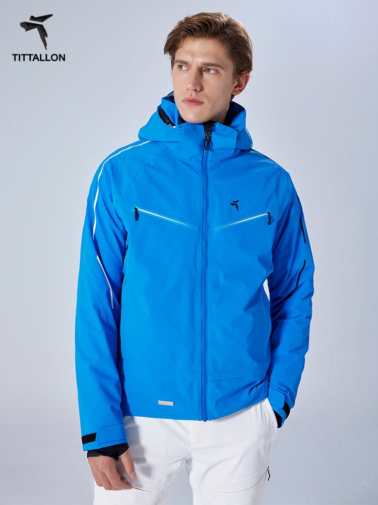 Tittallon's male-skinned double-skinned ski suit for the winter high-end ski shirt