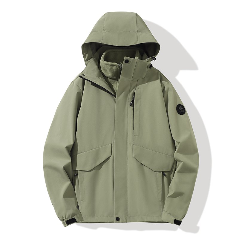 One or two sets of high-quality assault suit for men and women can be removed from a warm ski suit for waterproof and windproof climbing