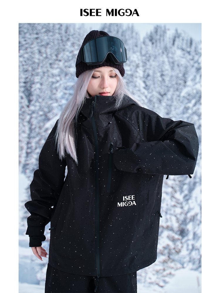 ISEEMIGGA NEW SKI SUIT FOR A 3L LIGHT SNOW SUIT FOR A MAN