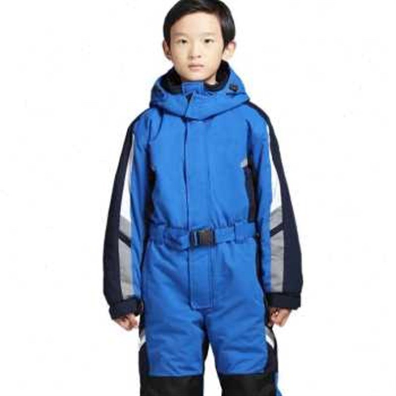 New Skisuits for boys and girls in junior high school with 180 velvet and thick warm and cold