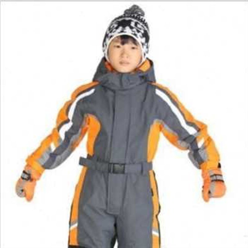 New Skisuits for boys and girls in junior high school with 180 velvet and thick warm and cold