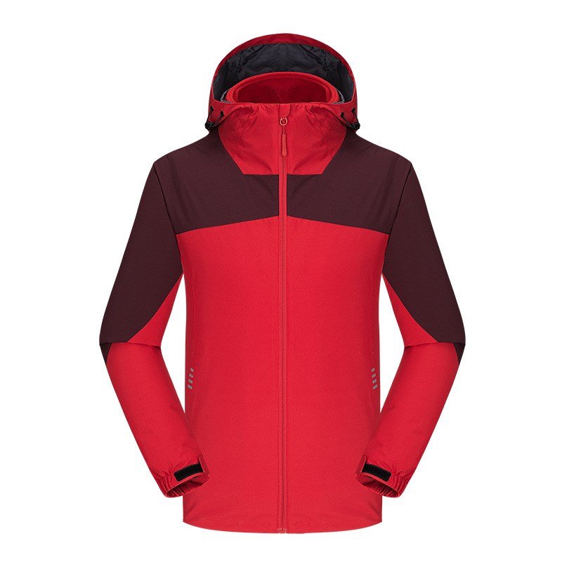 outdoor assault suit m with velvet and three with a ski suit with a wind-cracker jacket