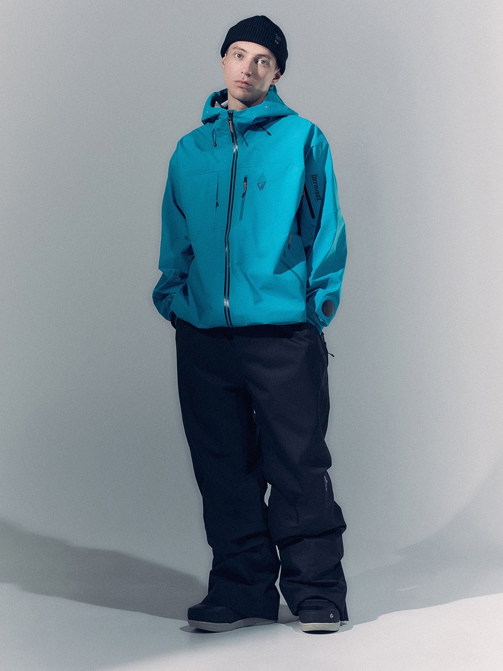 KOREAN DIRECT MAIL 2324 NEW HELLOW SKI SUIT, DOUBLE-BOARD WATERPROOF AND WINDPROOF