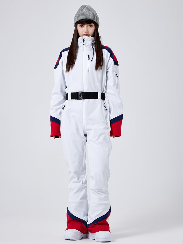 The new skating suit for women during the winter show a wave of waterproof skiing equipment outside the scrawny suit