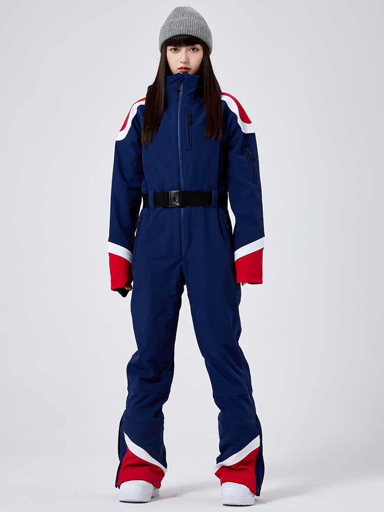 The new skating suit for women during the winter show a wave of waterproof skiing equipment outside the scrawny suit