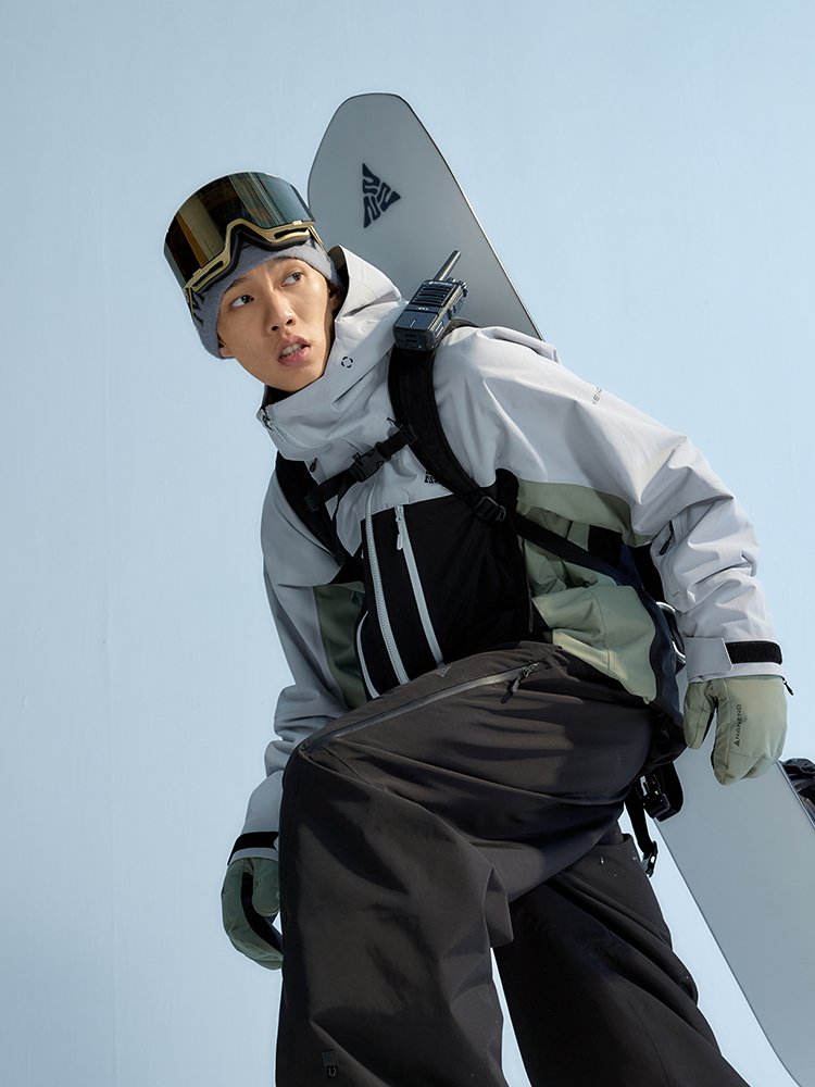 NAN'S NEW 2024, SINGLE-BOARD SKI SUIT, WATERPROOF, 3L FULL-VOLATILIZED COAT, SNOW SUIT