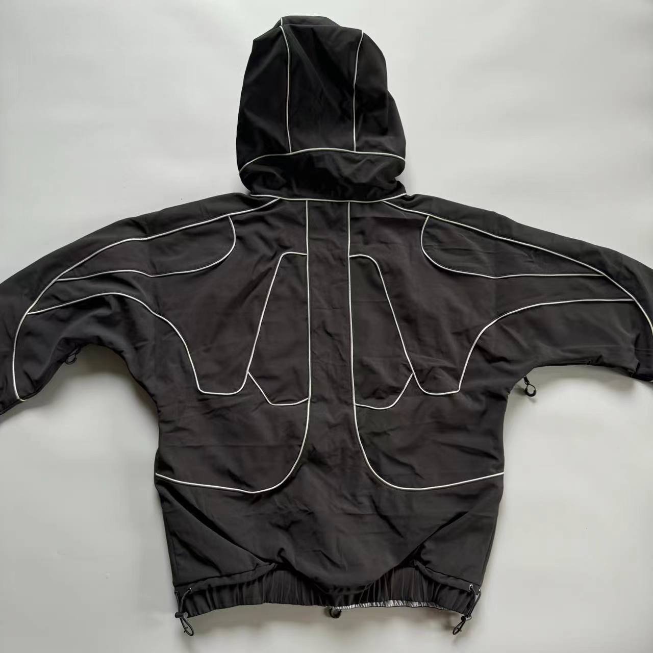 Hot-fried chicken, outdoor wind-proof single-board ski suit with a light-reflected skating suit