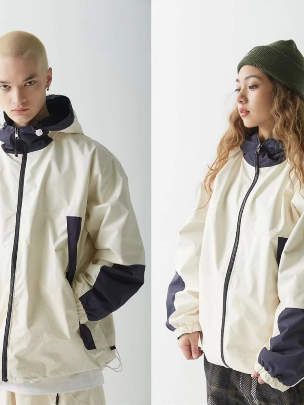 NEW KOREAN BSRABBIT-FREE SKI SUIT, DOUBLE-BOARD WATERPROOFING SUIT FOR MEN AND WOMEN