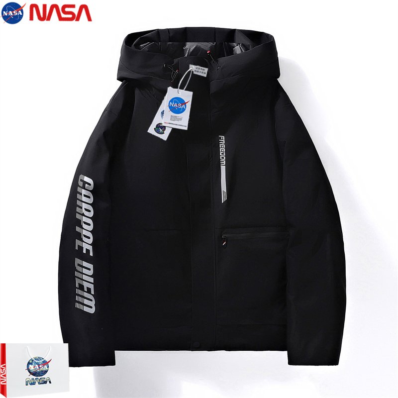 NASA's triple-ski-ski-skin-skin-skin jacket, 2024 new, custom-made, autumn-winner print logo