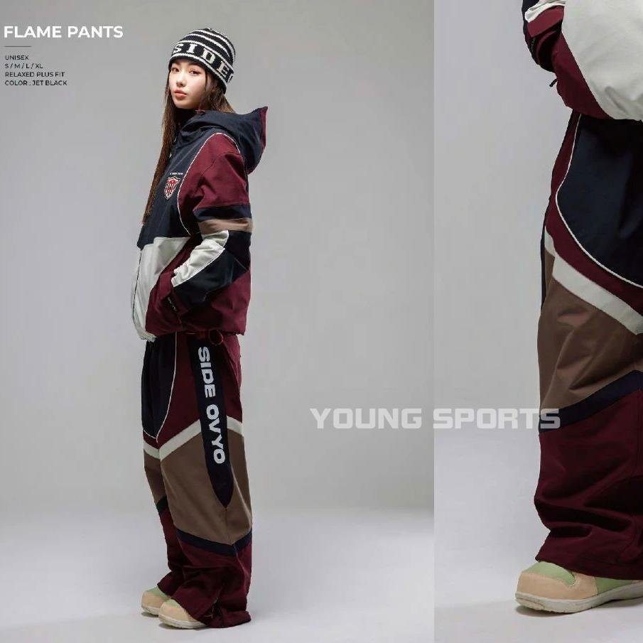 2425 OVYO KOREAN SKI SUIT DOUBLE-BOARD MEN AND WOMEN WHO SPECIALIZE IN WATERPROOFING AND WINDPROOFING JACKETS 3L