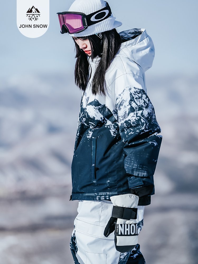 John Snow, a single-board double-skiking suit for a snowsuit, a water-proof du Bong cotton