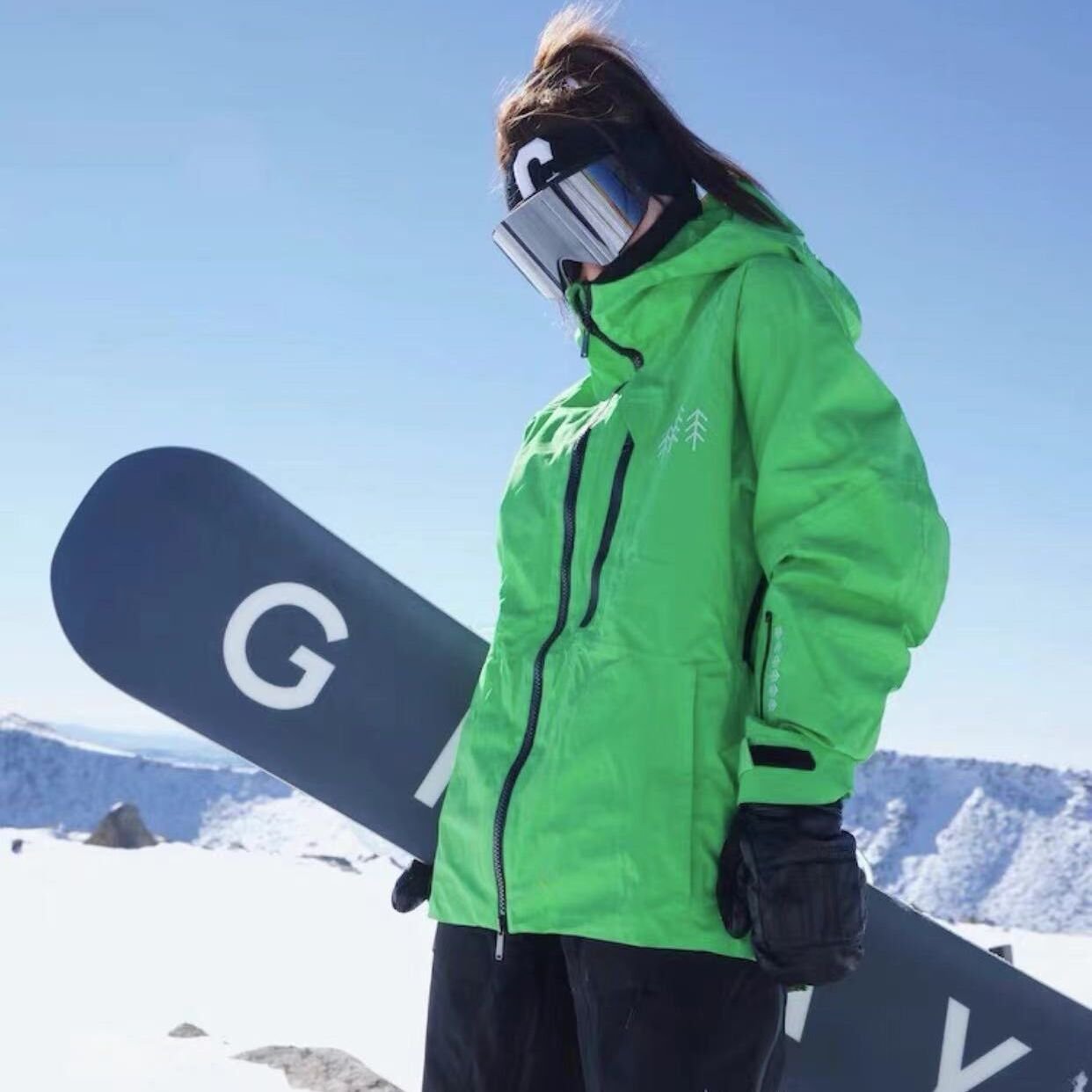 Lease of a snow-skissing suit on the northern slope of the Long White Hill, awka single-board professional skiing suit for outdoor water and wind protection L