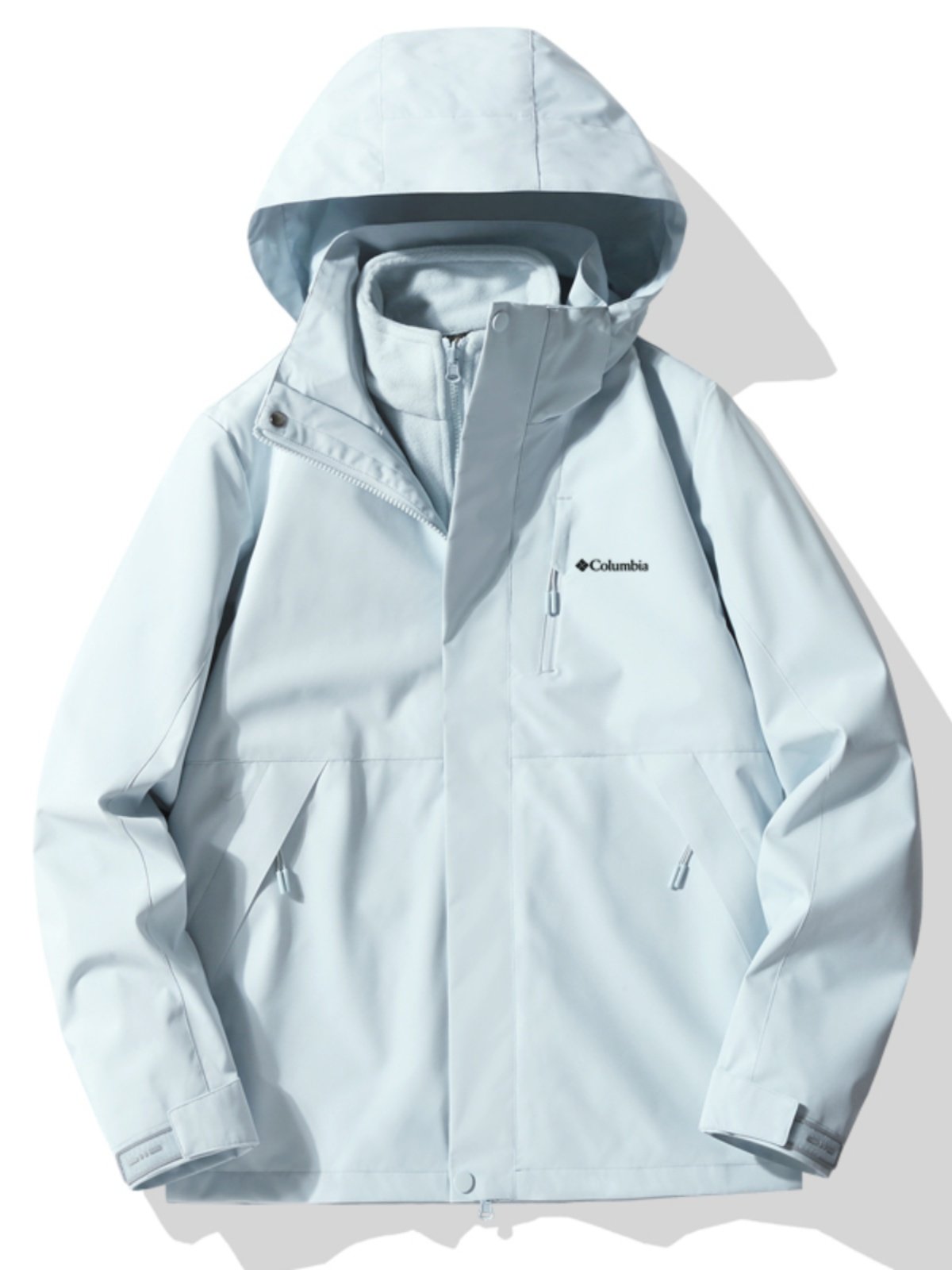 Colombia's outdoor assault suit, men and women, three-and-a-wind jacket, waterproof, 2024 new in Tibetan mountain clothes