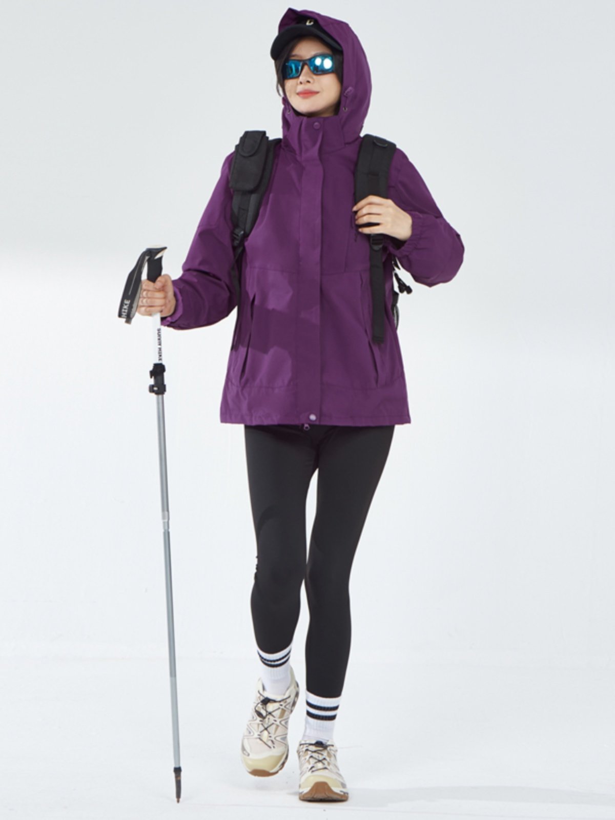 A new 2024 coat for a man and a woman in a cheesy, wind and waterproof winter