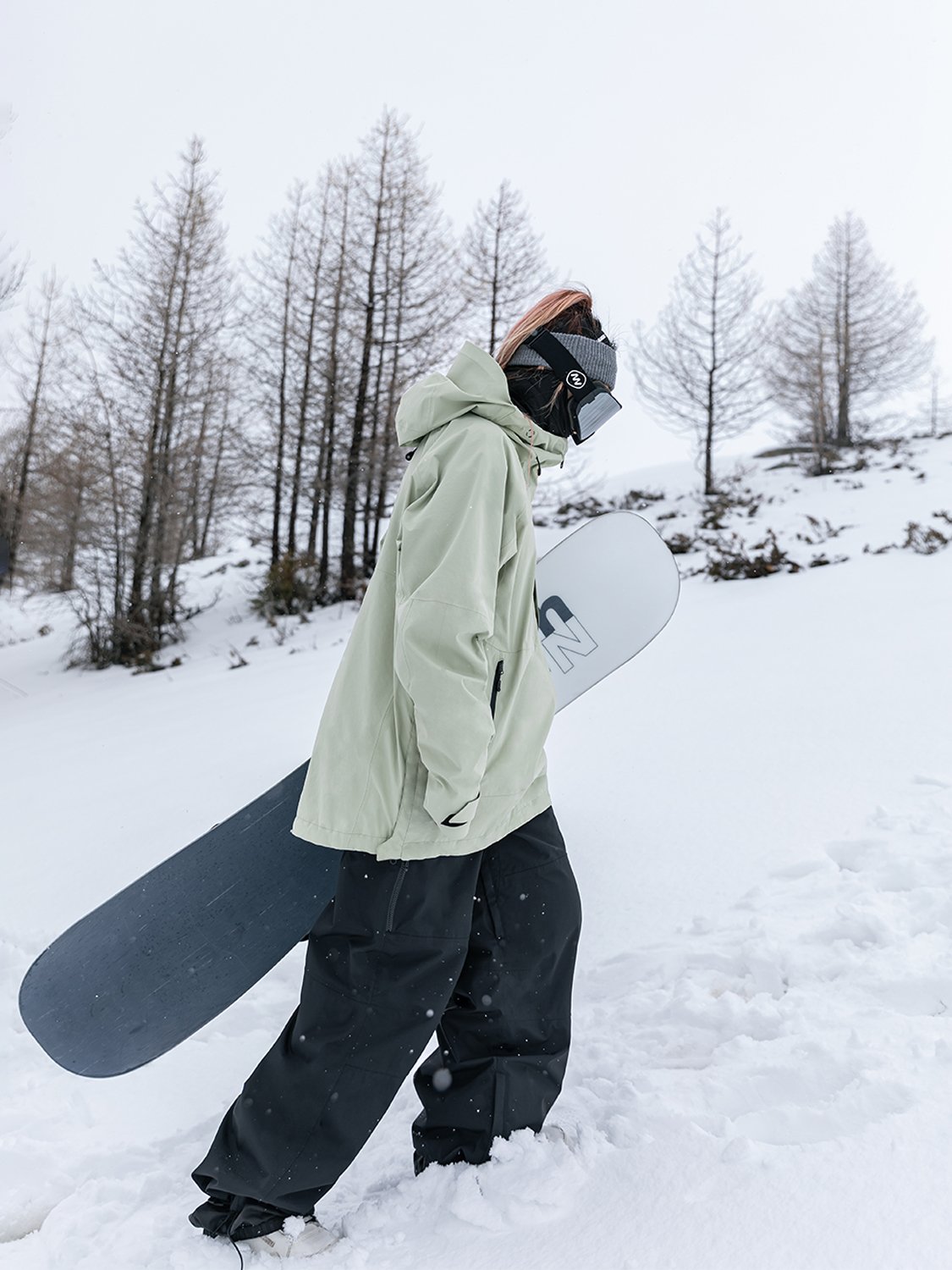 nan's ski suit, a 2023 new single-board, waterproof, american-style, 3l male