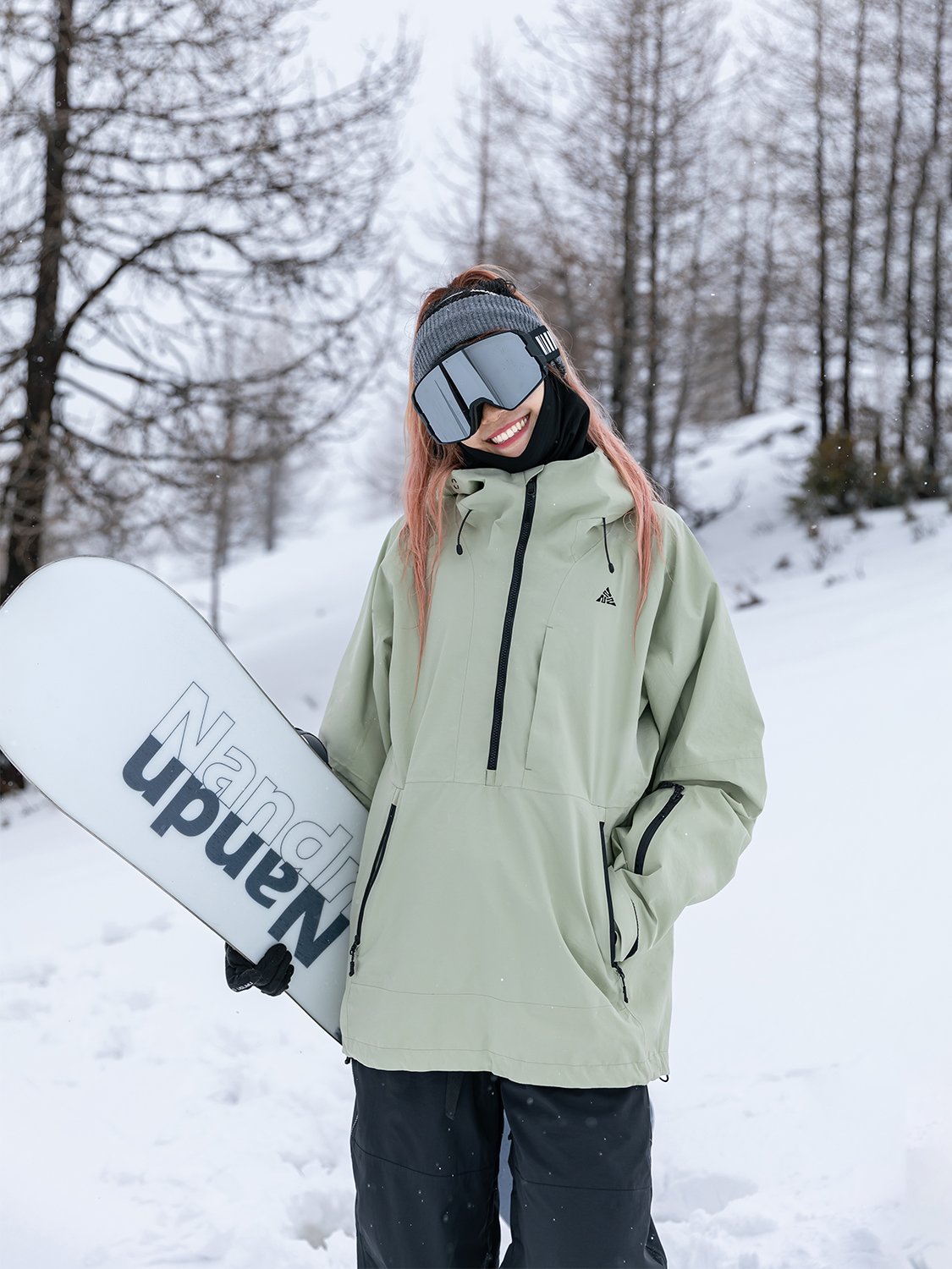 nan's ski suit, a 2023 new single-board, waterproof, american-style, 3l male