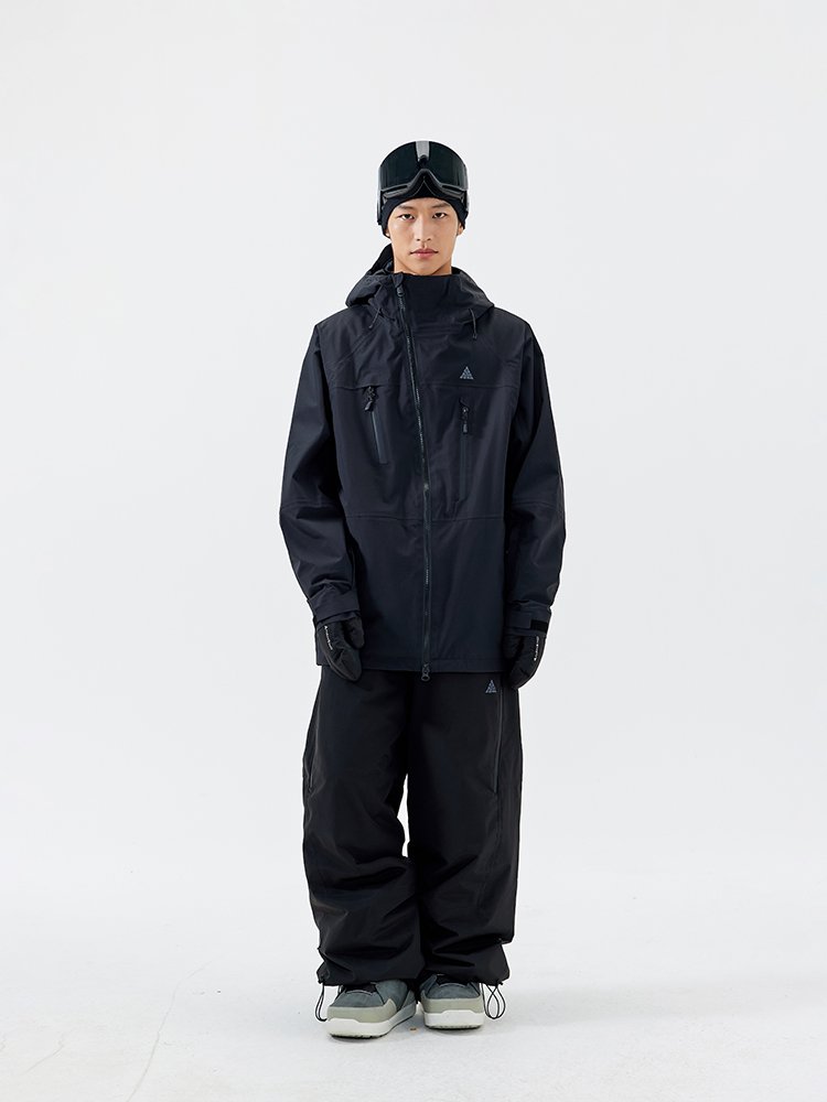 NAN 3L FULL-FLUID SKI SUIT, 2024 NEW JACKET, SKI JACKET, WATER-PROOF, WARM MAN'S SNOW SUIT