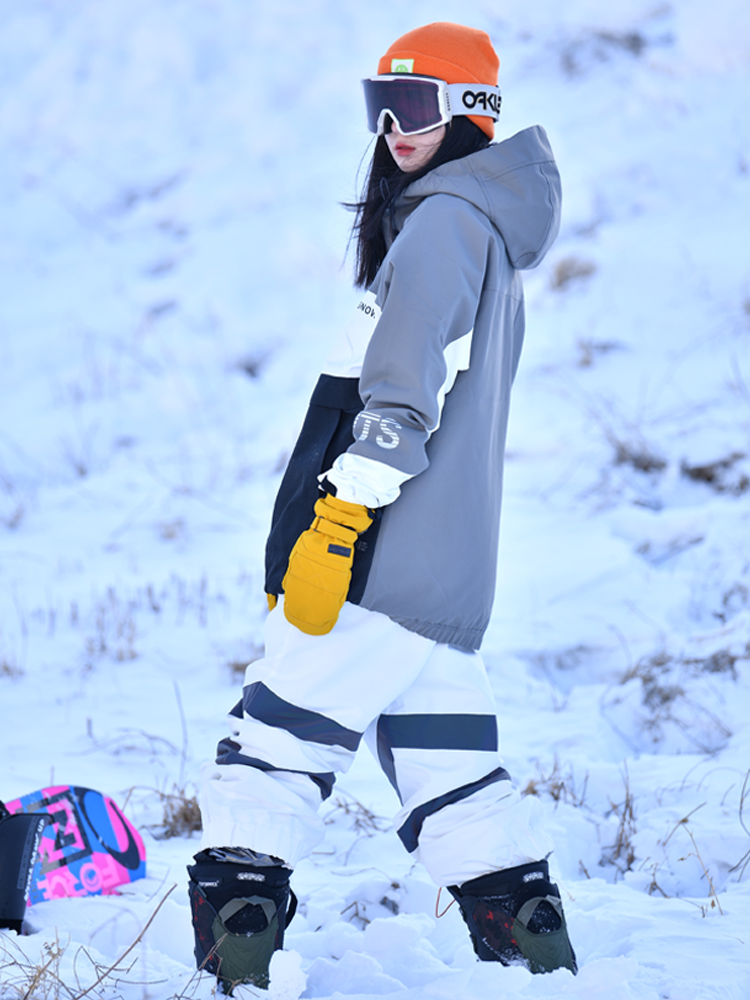 A new 2024 ski suit for a girl with a pair of skating pants