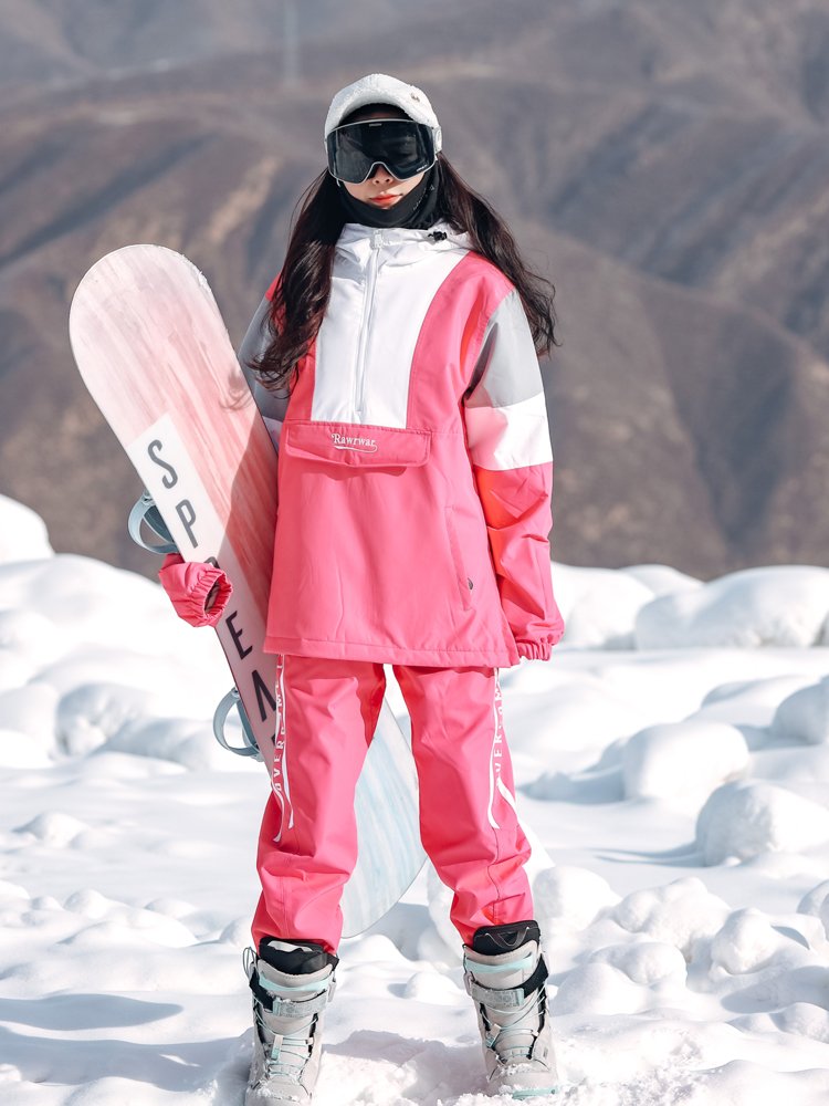 New ski suit for men and women in warm ski shirts and ski pants, waterproof air-retarding sheets and cotton skis