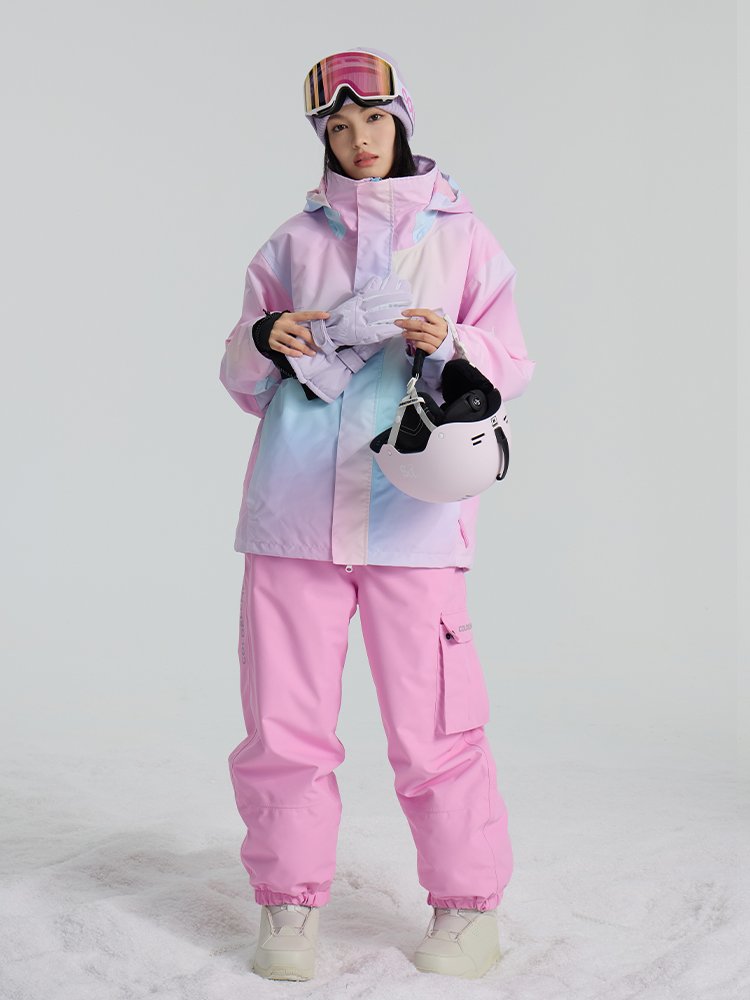 The cold, 2024 new ski suit for the female, wind-proof, water-heating-skinner coats