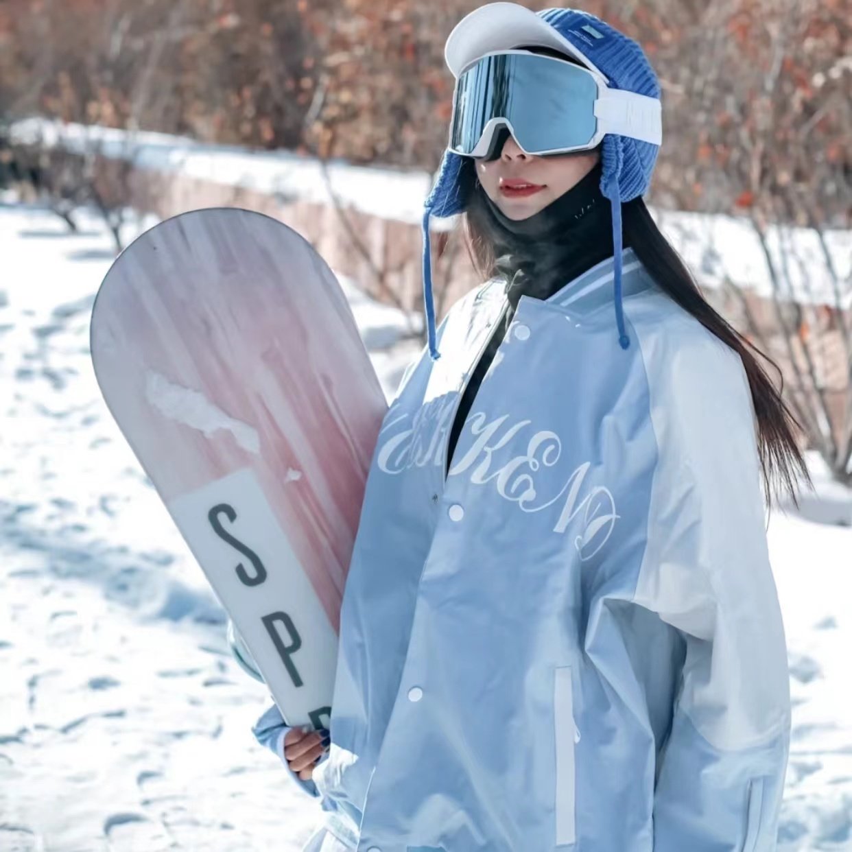 Sevenweekend single-board baseball skating suit
