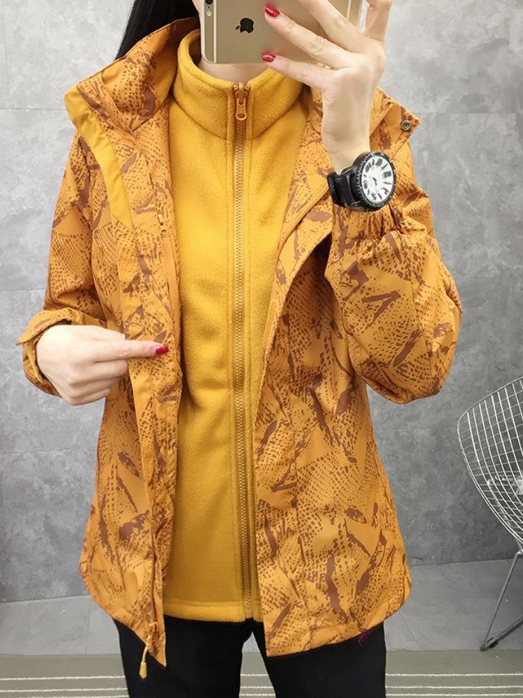 Two pairs of windproof and waterproof for a winter with a warmer and warmer velvet