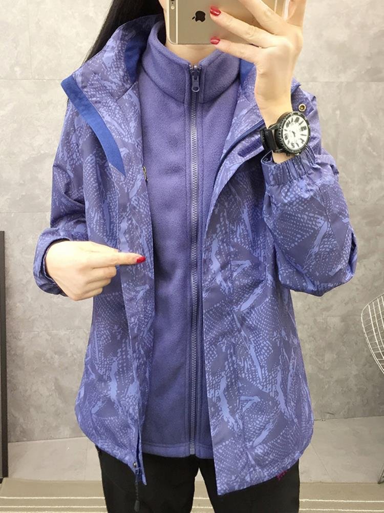 Two pairs of windproof and waterproof for a winter with a warmer and warmer velvet