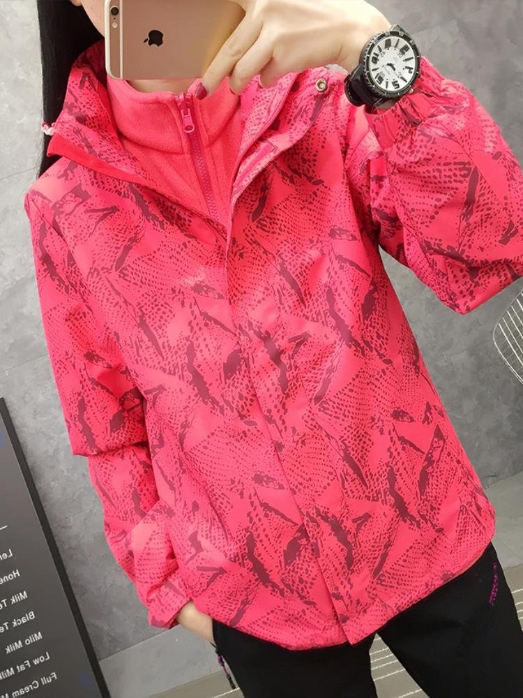 Two pairs of windproof and waterproof for a winter with a warmer and warmer velvet
