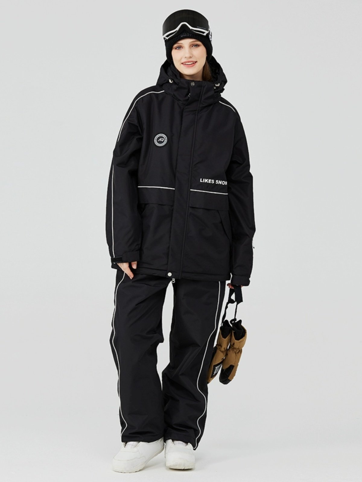 2023 New suit for men and women in an outdoor waterproof skating suit