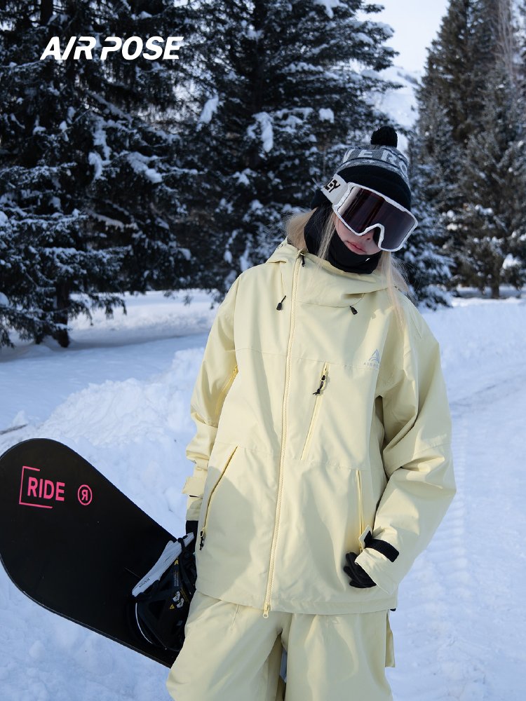 "Airpose single-skinned, American-style, small-time, three-L looser, thicker skis"