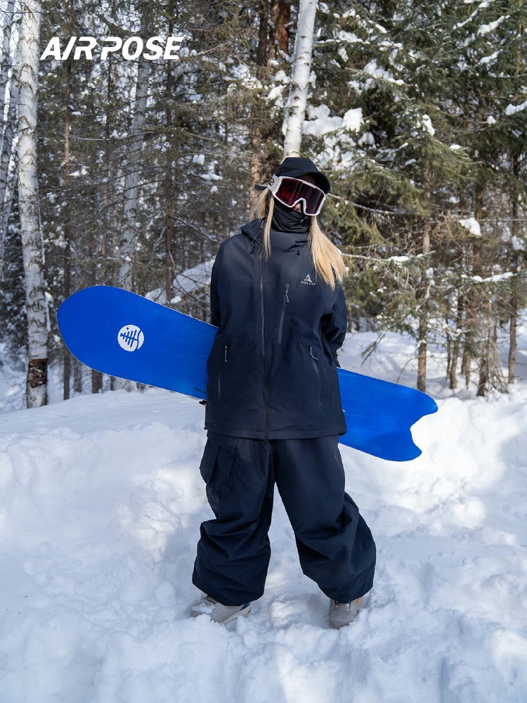 "Airpose single-skinned, American-style, small-time, three-L looser, thicker skis"