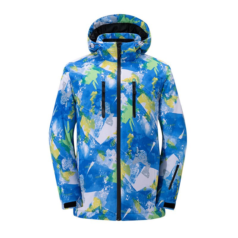 New ski suit, warmer and warmer for men in the open, wind-proof and grinding