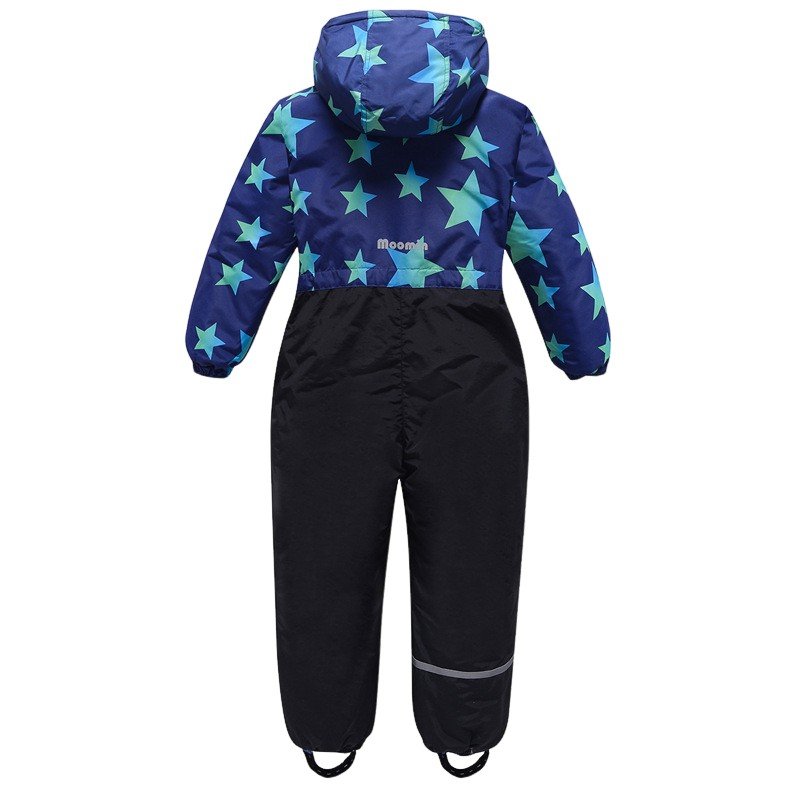 2022 New Ski suit for children, double-shelf boys and girls, wind and waterproof, warmer and cotton outdoors