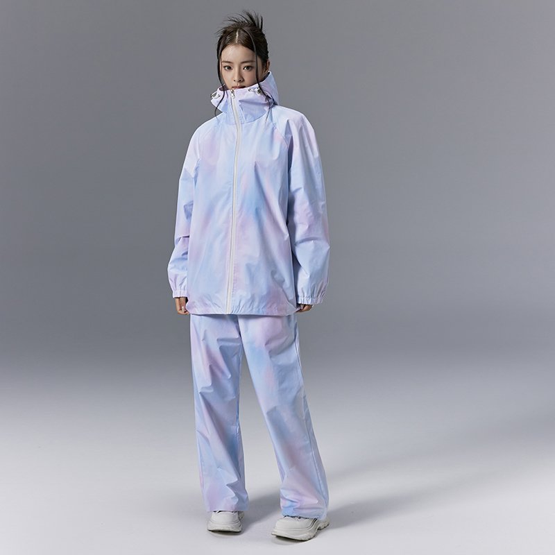 1983snow2223 single-plained park brushing rainbow-resistant ski suit for men and women