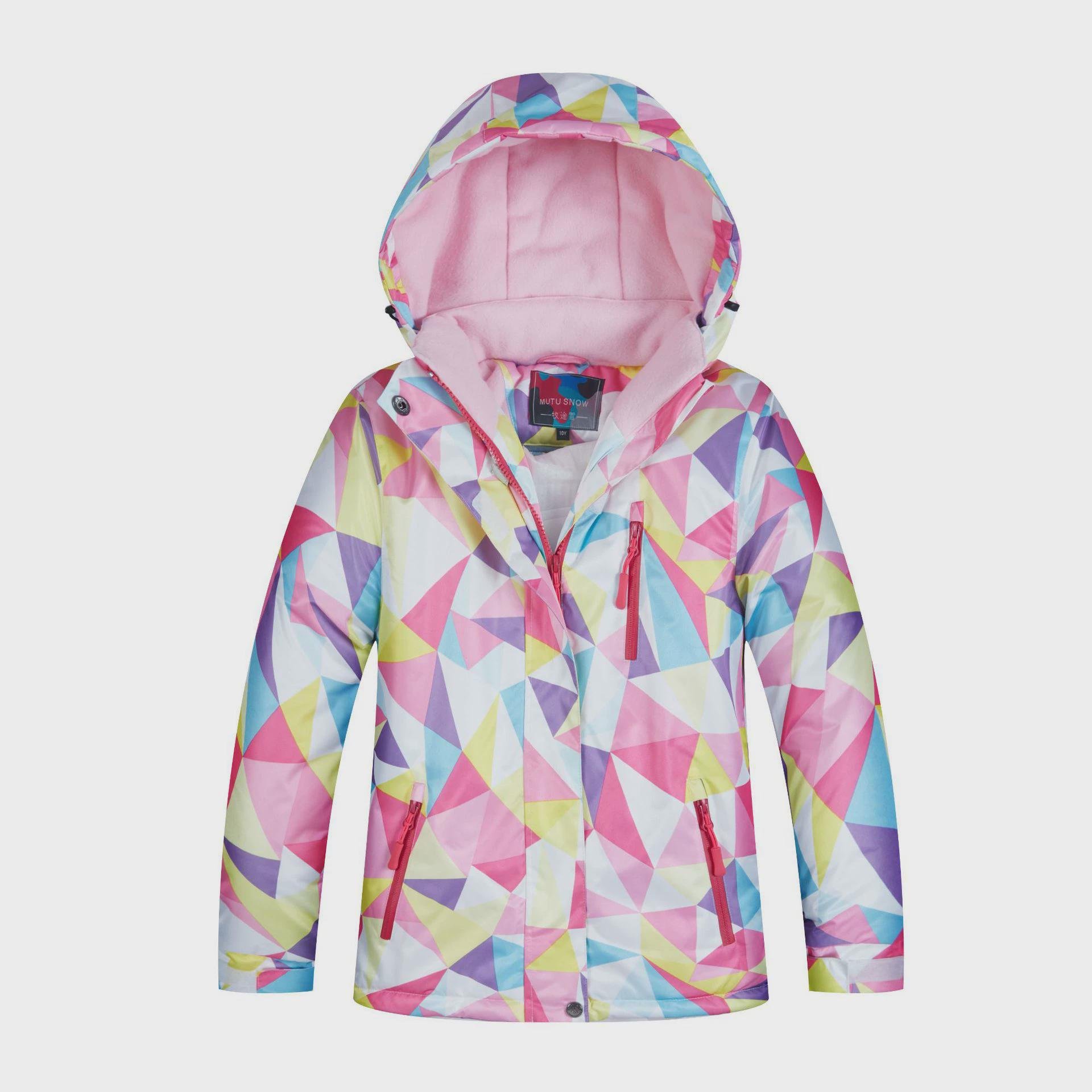 New skiing suit for boys and girls, waterproof and warm outdoors of the water and heating movement, double-boarding for the autumn and winter