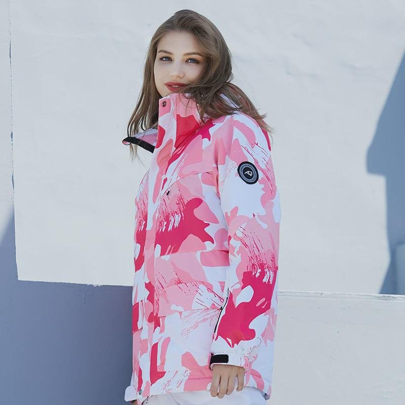 A new ski suit for the lady who's in the open during the winter