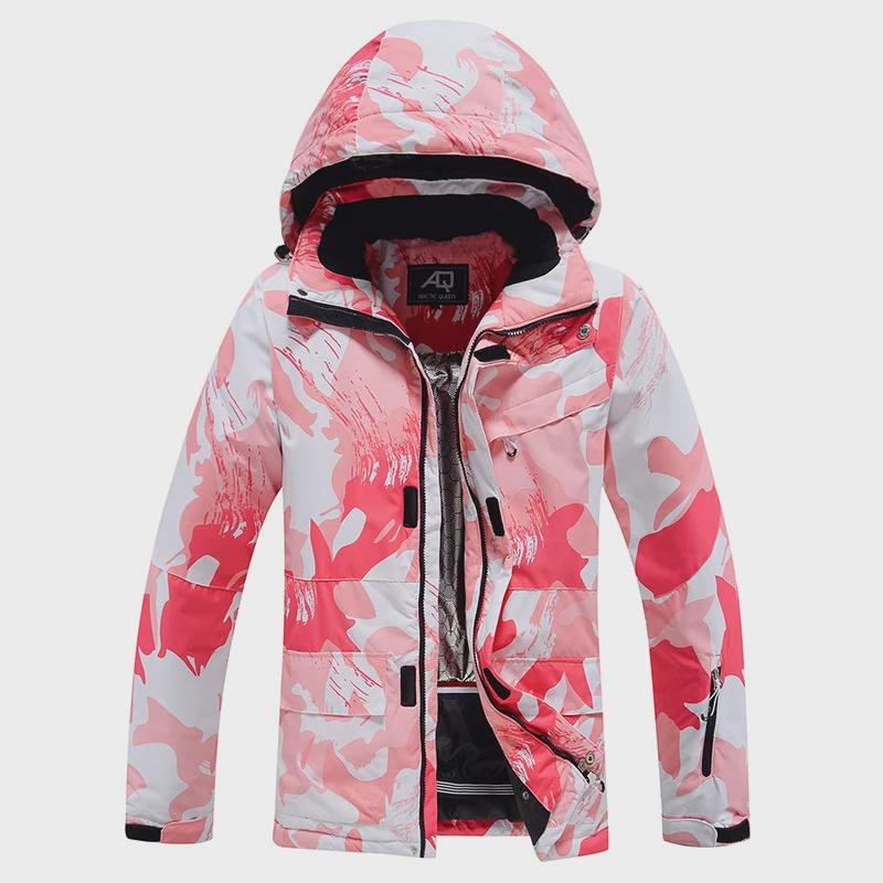 A new ski suit for the lady who's in the open during the winter